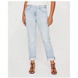 AG slouch slim ex boyfriend jeans